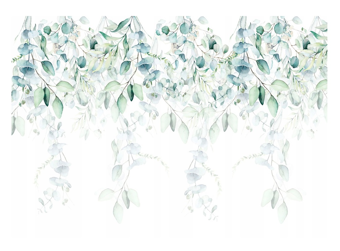 Vinylová fototapeta do obývačky 3D Listy 416x254