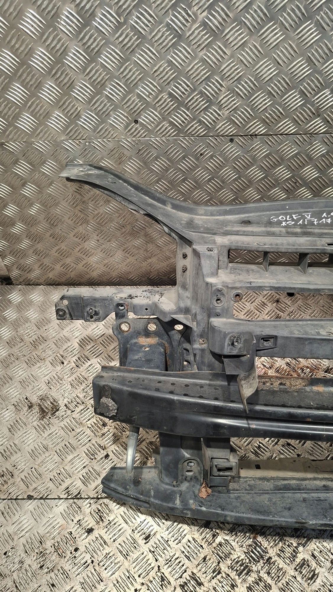 support panel for radiators VW GOLF V 1.9TDI