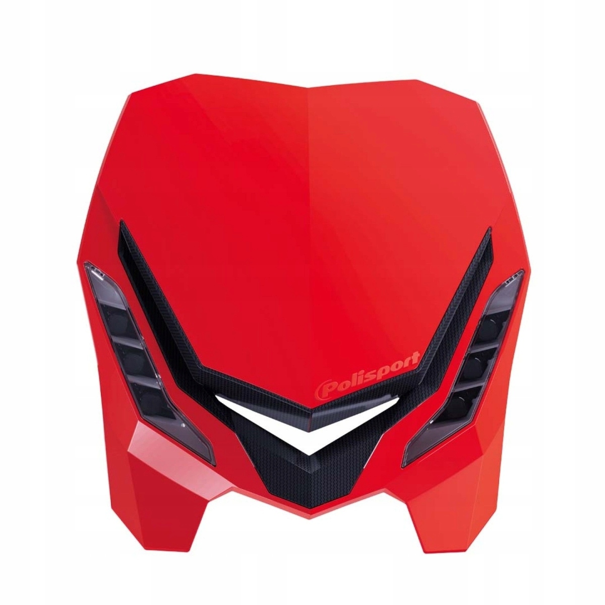 Polisport Predná Lampa Model E-blaze Led (led Žiarovka) Farba Červená ()