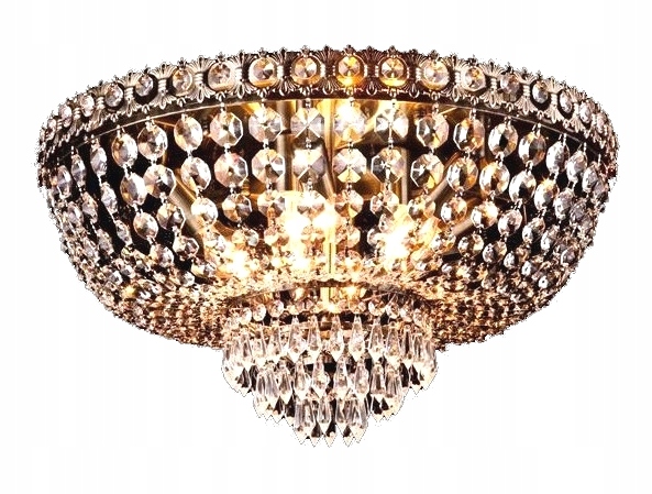 PLAFON KRYSZTAŁOWY CASABLANCA 9 AB Zasilanie sieciowe