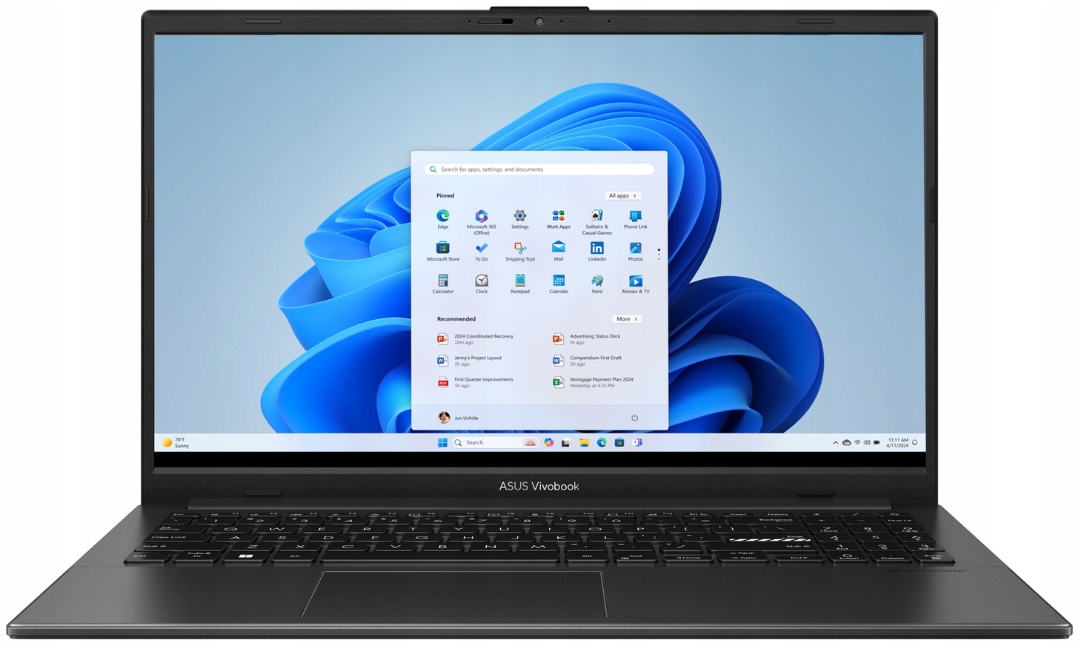 Asus Vivobook Go E1504FA Ryzen 5 8GB 512GB Ssd 15,6" Fhd W11