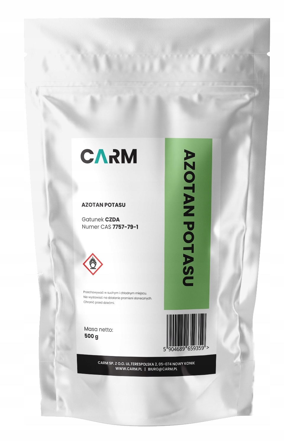

Azotan Potasu Saletra Potasowa KNO3 500g 0,5kg