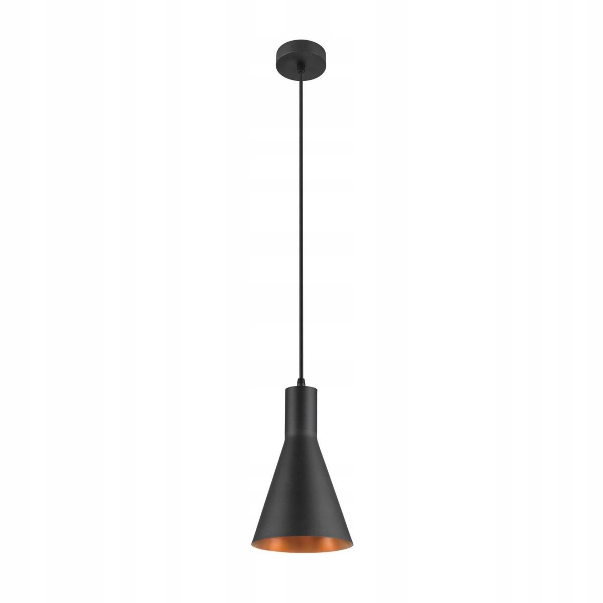 Závesné svietidlo Slv Lalu Set Cone 15 E27 čierne 4W 200cm