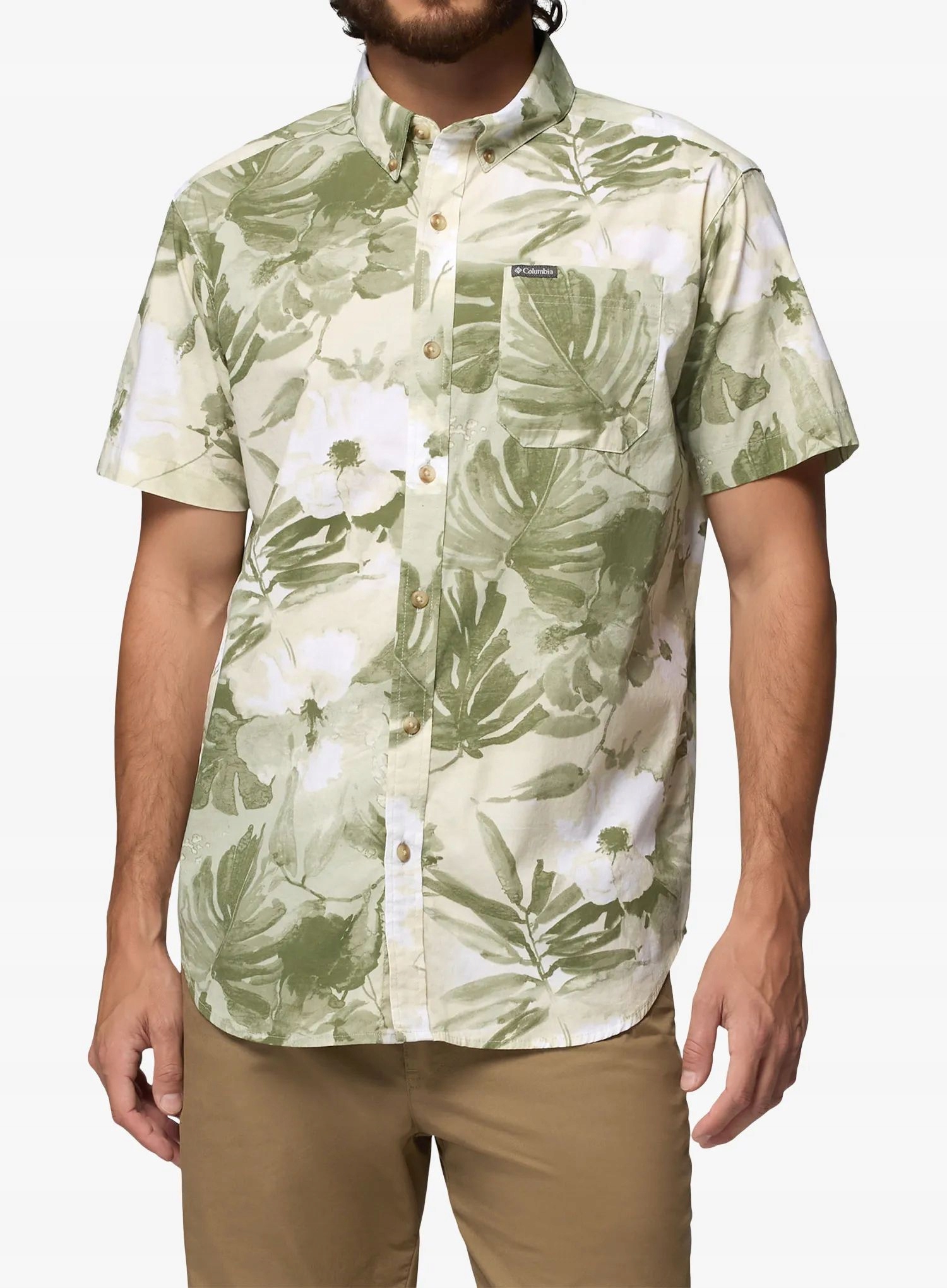 Turistická košile Columbia Rapid Rivers Printed Ss safari/flowerblur XL