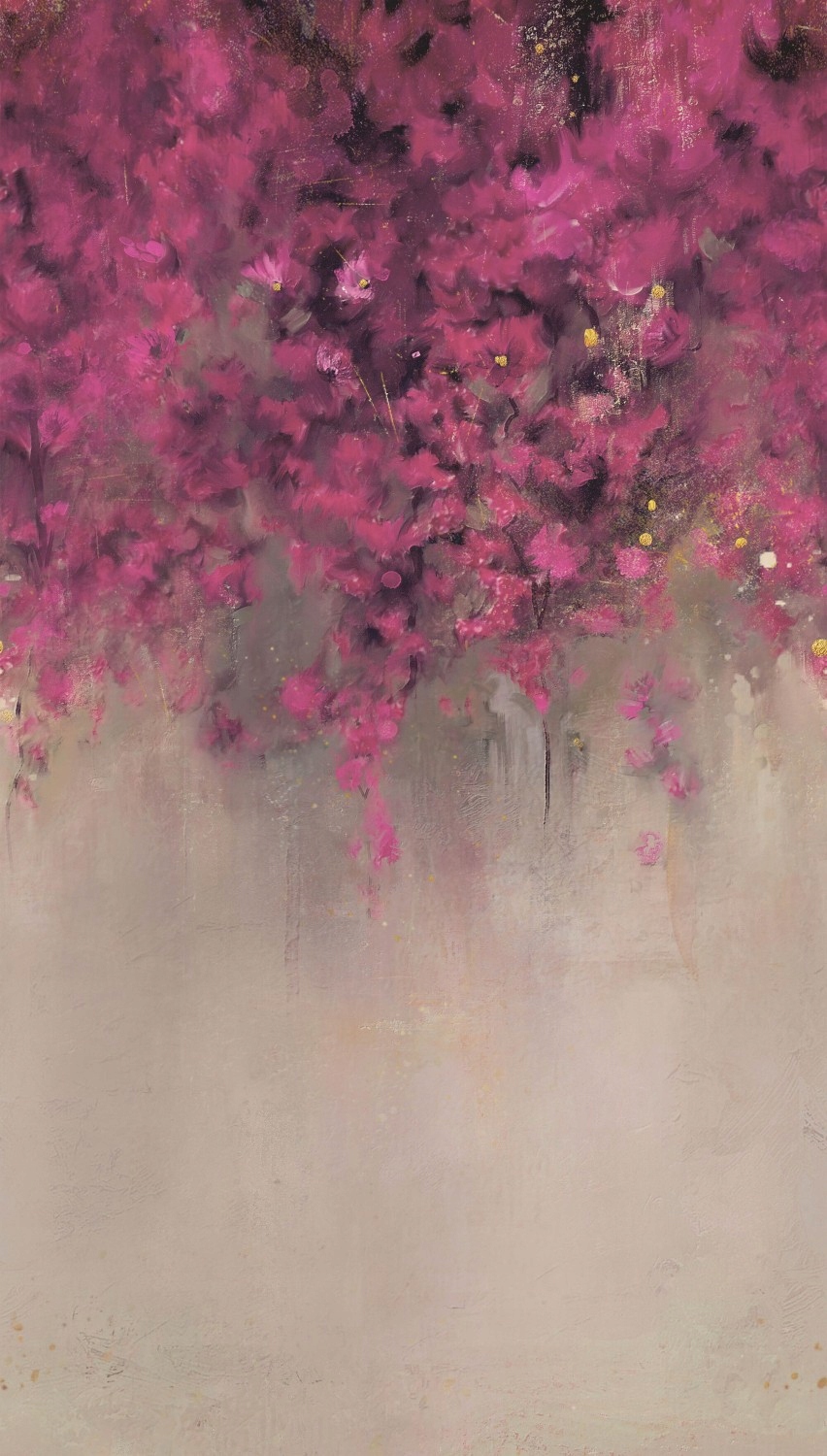 Nástěnný panel Růžový akvarel jemné abstraktní pozadí 367355 Rasch