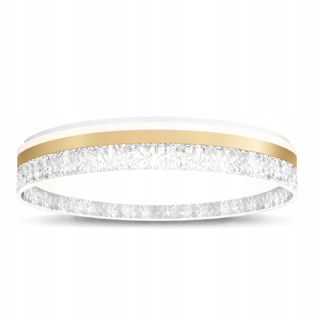 Stropní Svítidlo Led Stropní Svítidlo Panel Nástěnný 50 cm černý zlatý moderní 48 W