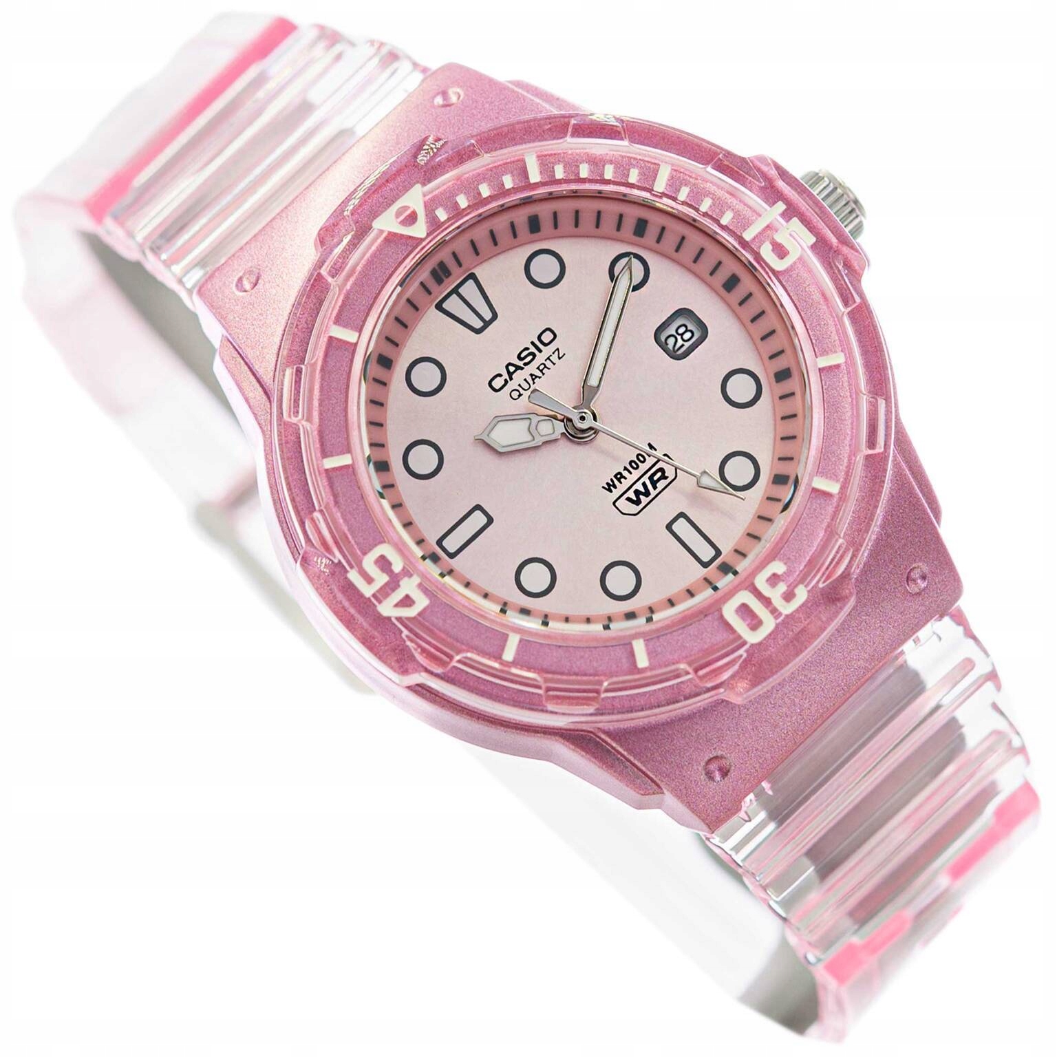 Dámské Hodinky Casio LRW-200HS-4EVEF Dívčí Datumovka Pro Plavání