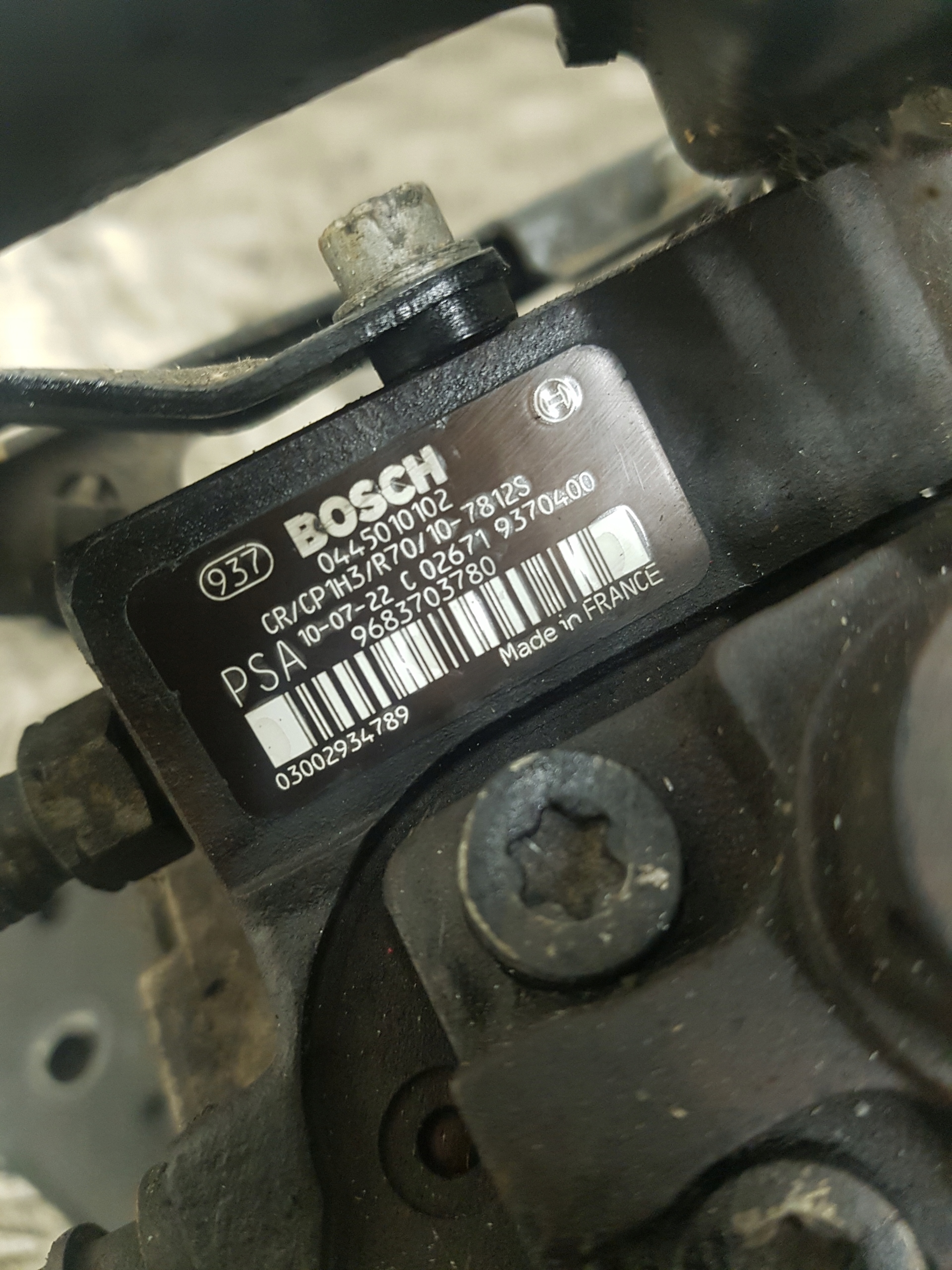 Pompe d’injection FORD FOCUS MK2 0445010102