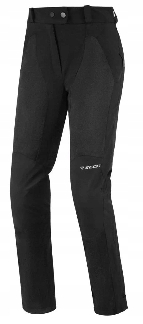 Seca Superlite Black Lady Dámske Textilné Motocyklové Nohavice Čierne