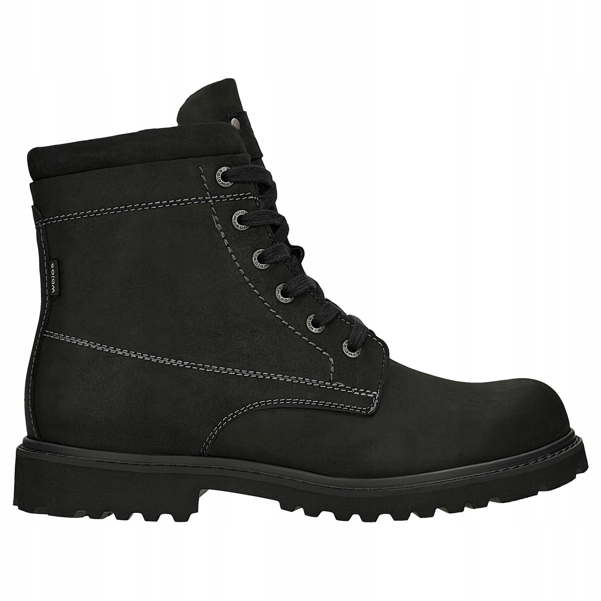 Černé pánské workery s kontrastním prošitím, velikost vel.