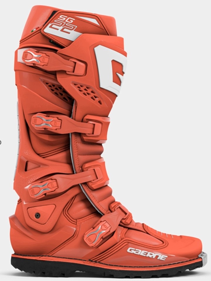 Gaerne Crossové/enduro Topánky SG-22 Gore-tex Sedona Red Limited Edition Farba Č
