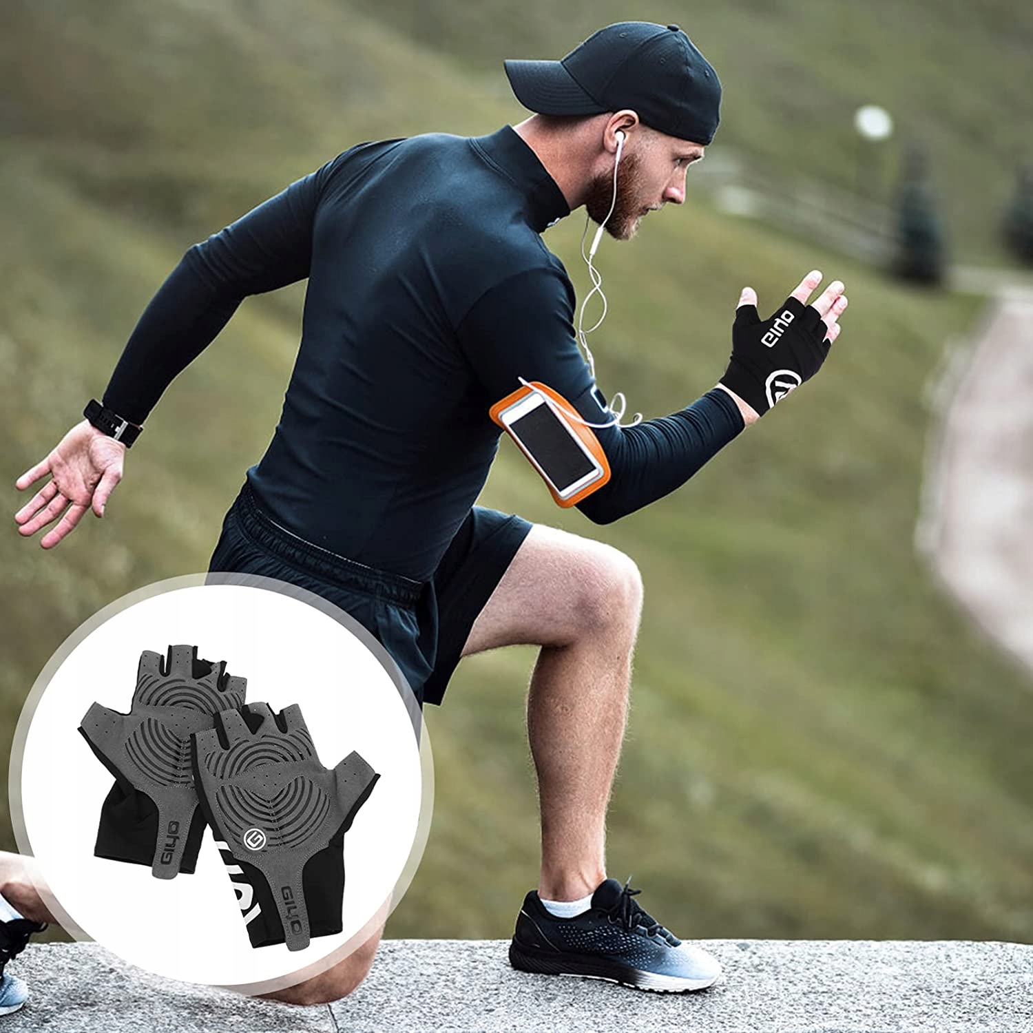 XLRĘKAWICZKI JEŹDZIECKIE RĘKAWICZKI PÓŁPALCOWE XL Sezon całoroczna