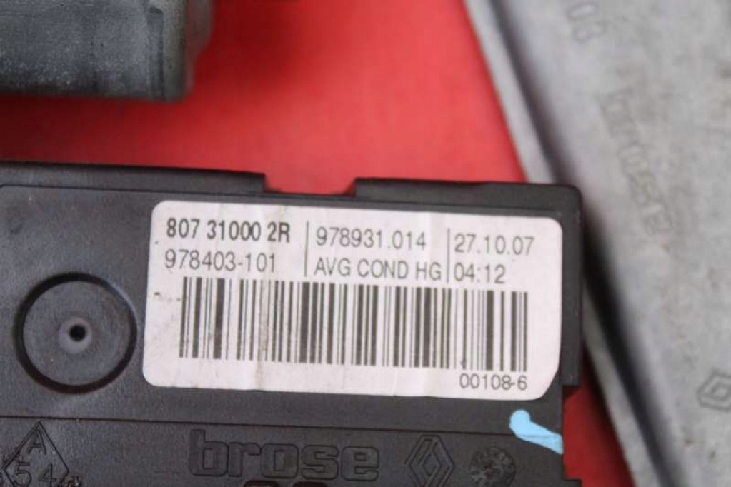 window regulator left front EU 974825102 RENAULT LAGUNA 3 III 07-11