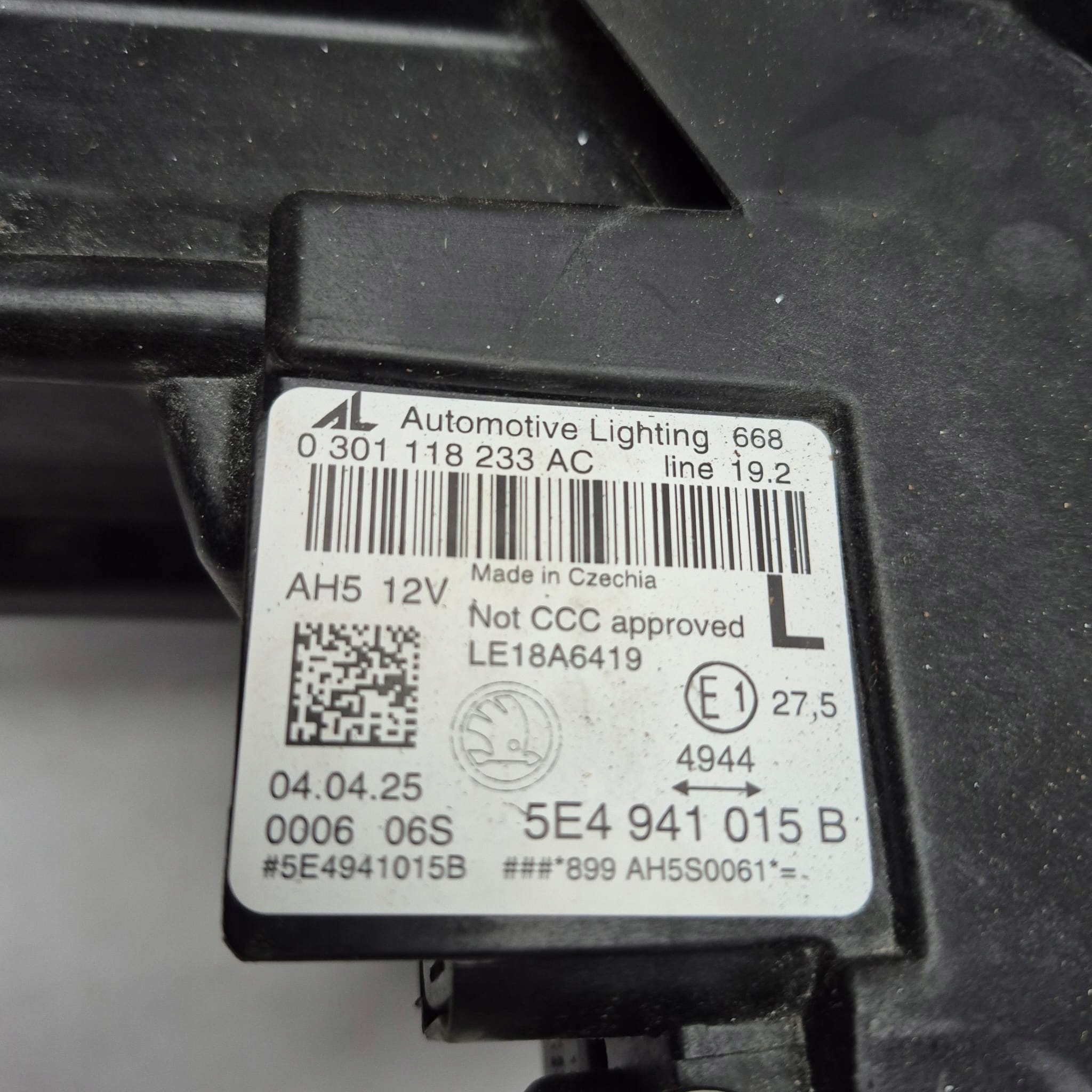 SKODA OCTAVIA IV 4 5E4 20- FULL LED light left front front 5E4941015B