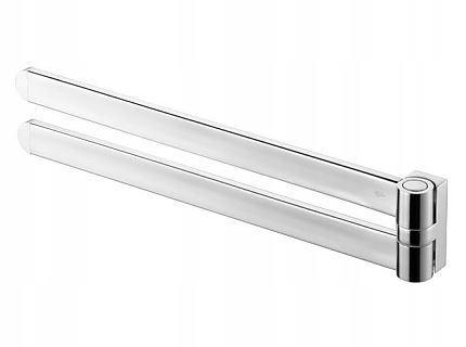 

Wieszak dwuramienny Futura silver 02995 Bisk