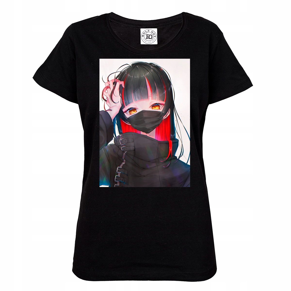 

Damska Koszulka Anime Girl Manga Aesthetic Otaku
