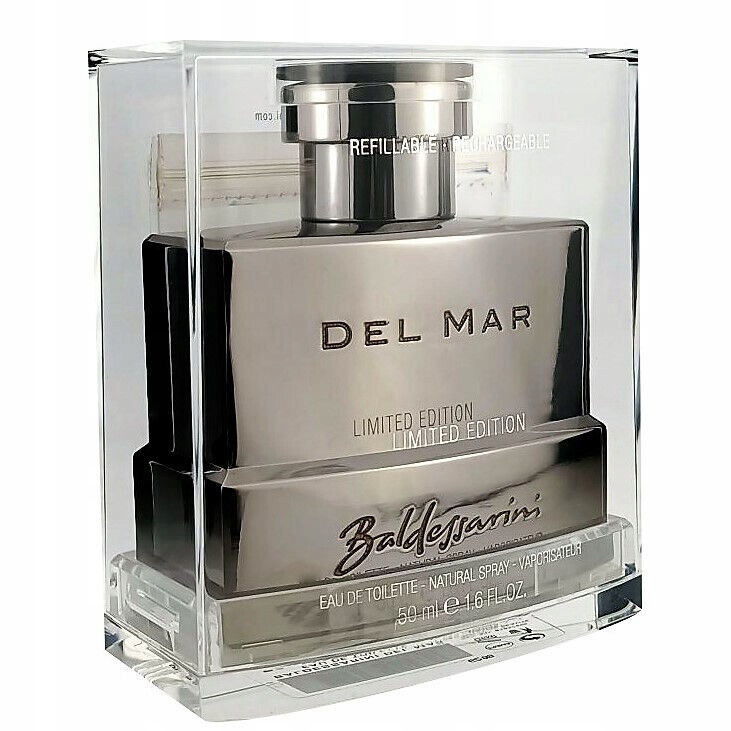 BALDESSARINI DEL MAR 50 ML EDT UNIKAT - METAL LIMITED EDITION