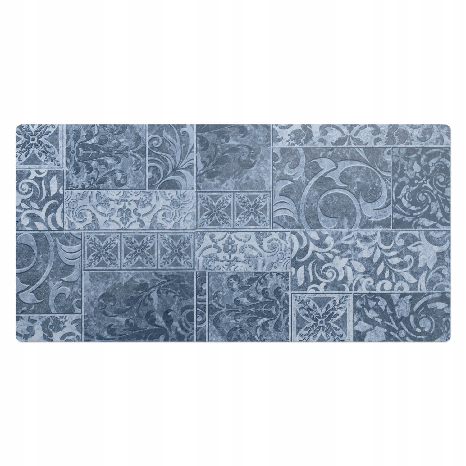 Podložka s grafikou na desku stolu Vzor ornamentů na dlaždicích 100 x 50 cm