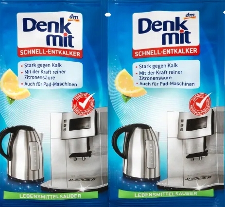 

Denkmit, Środek do czyszczenia ekspresu, 2x 25g
