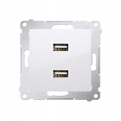 

Simon 54 Ładowarka Usb podwójna biała DC2USB.01/11