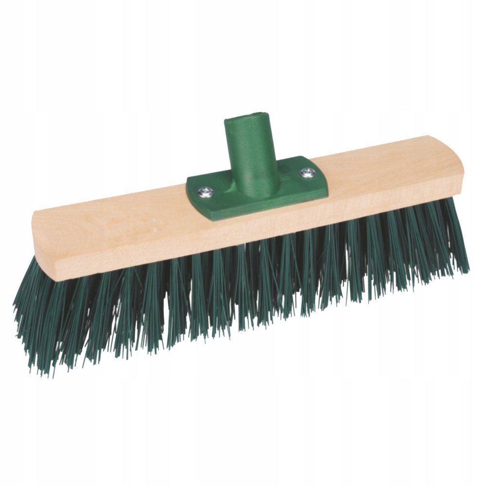 Dřevěný kartáč na dlažební kostky a beton 40 cm