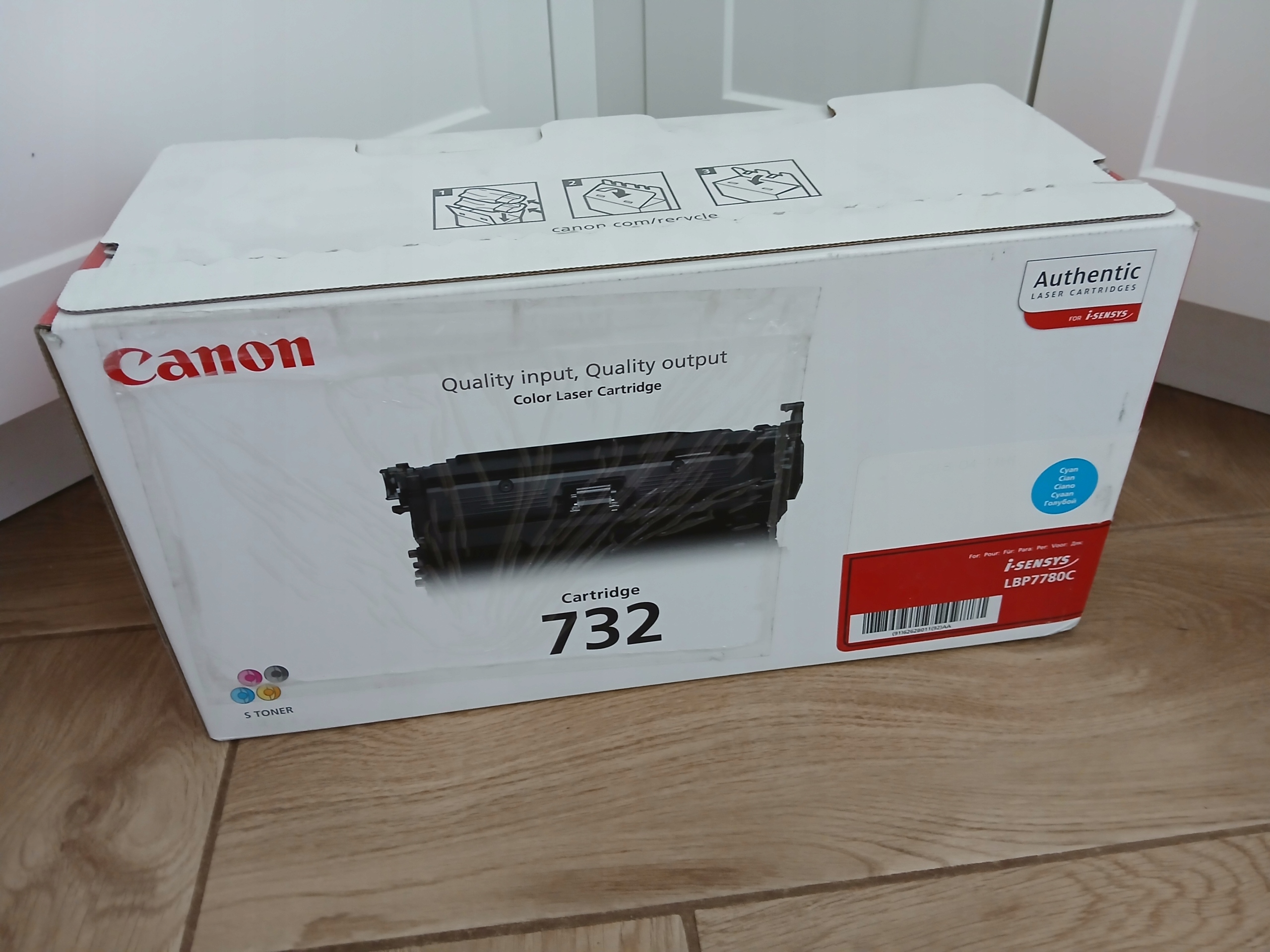 Toner Canon 732 Cyan 6262B002 6,4 tisíc Originál LBP-7780 c