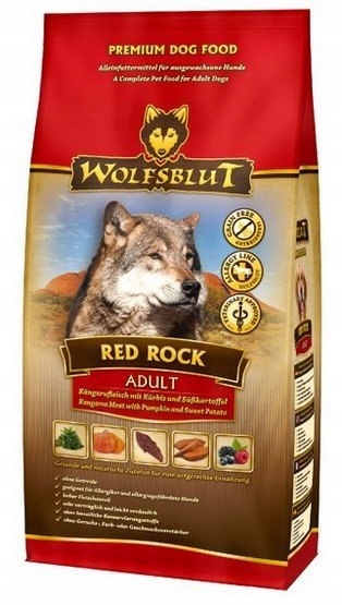 Levně Wolfsblut Dog Red Rock klokan a batáty 12,5 kg