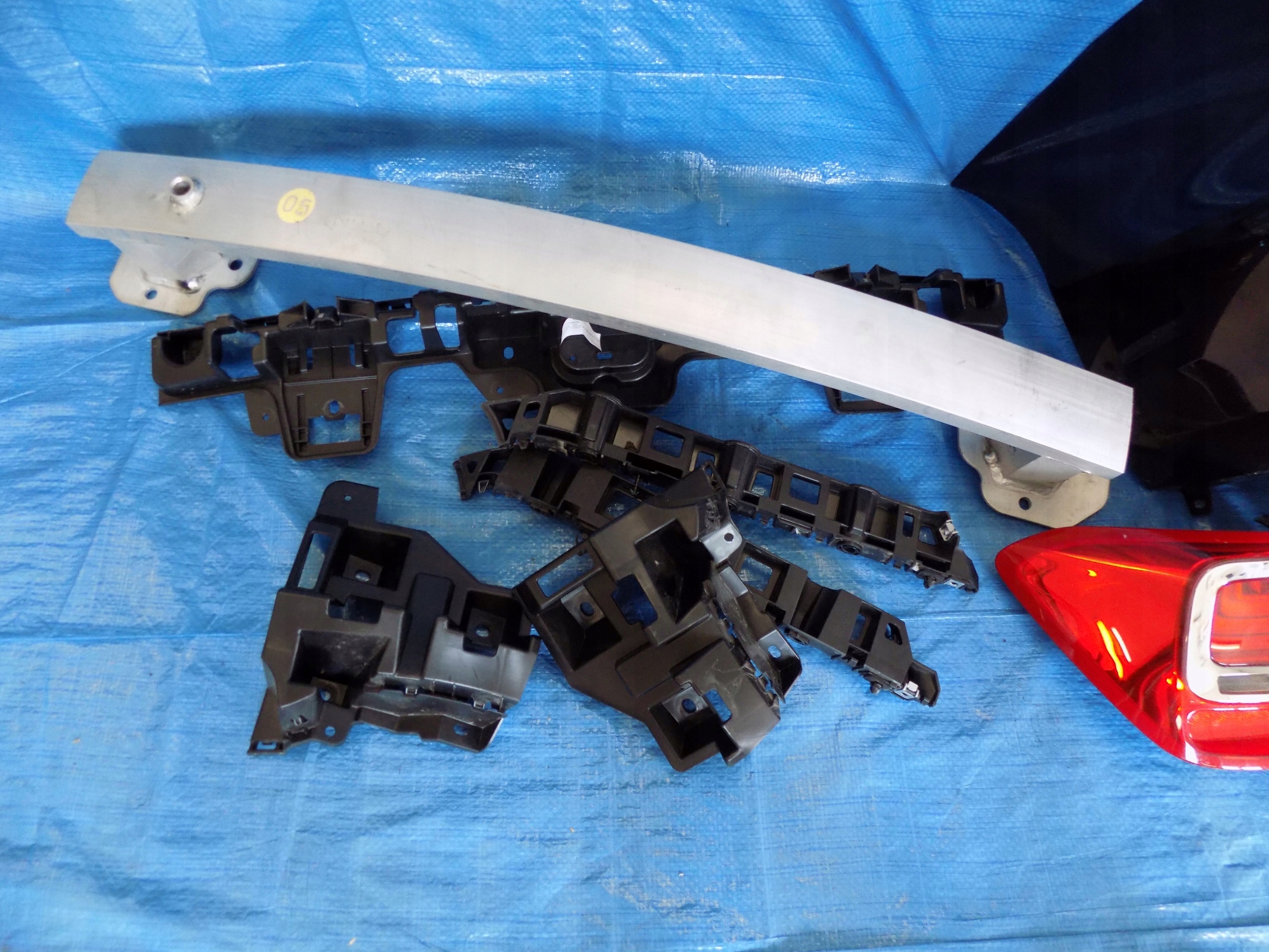 rear part complete trunk door bumper lights CITROEN DS5 LS