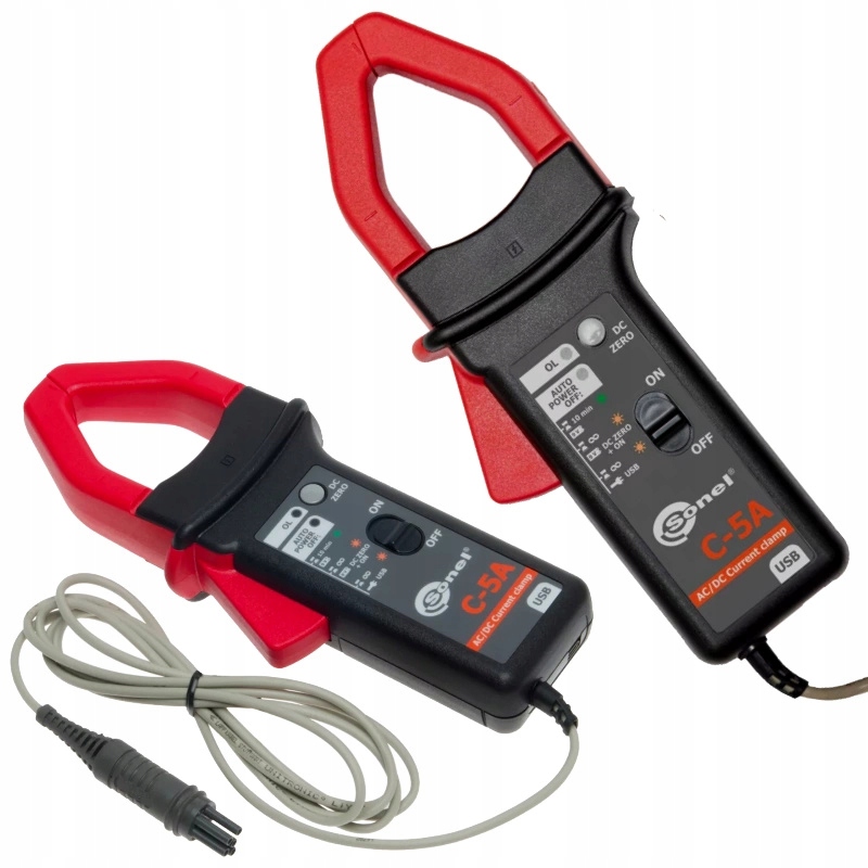 Meracie kliešte Sonel C-5A 1000A Ac/dc fi 39mm 5-pin pre Mpi Pqm Mmr