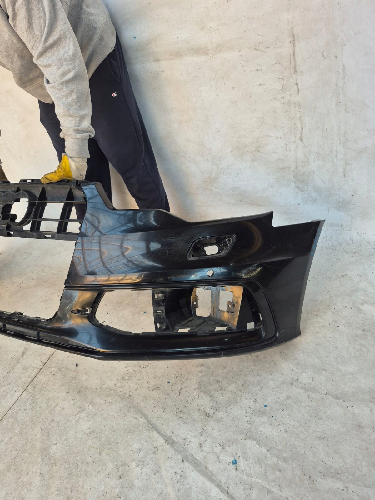 AUDI A6 C7 4G S-LINE 11-14 bumper front front SPR 4XPDC 4G0807437C