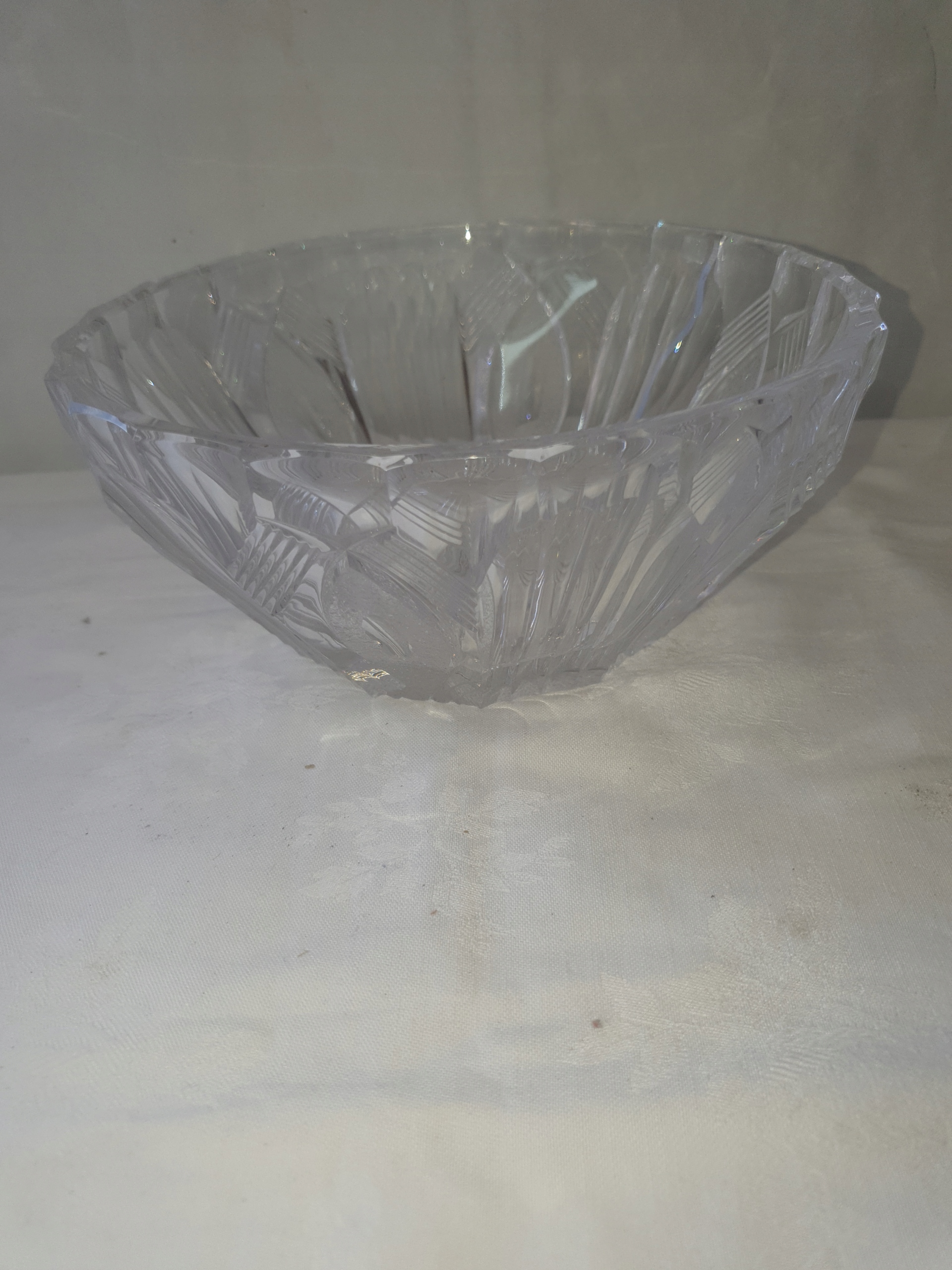 Misa kryształowa okrągła