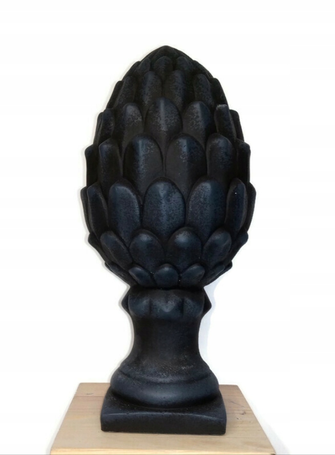

Karczoch ozdobny. B-31cm.Czarno-grafitowy