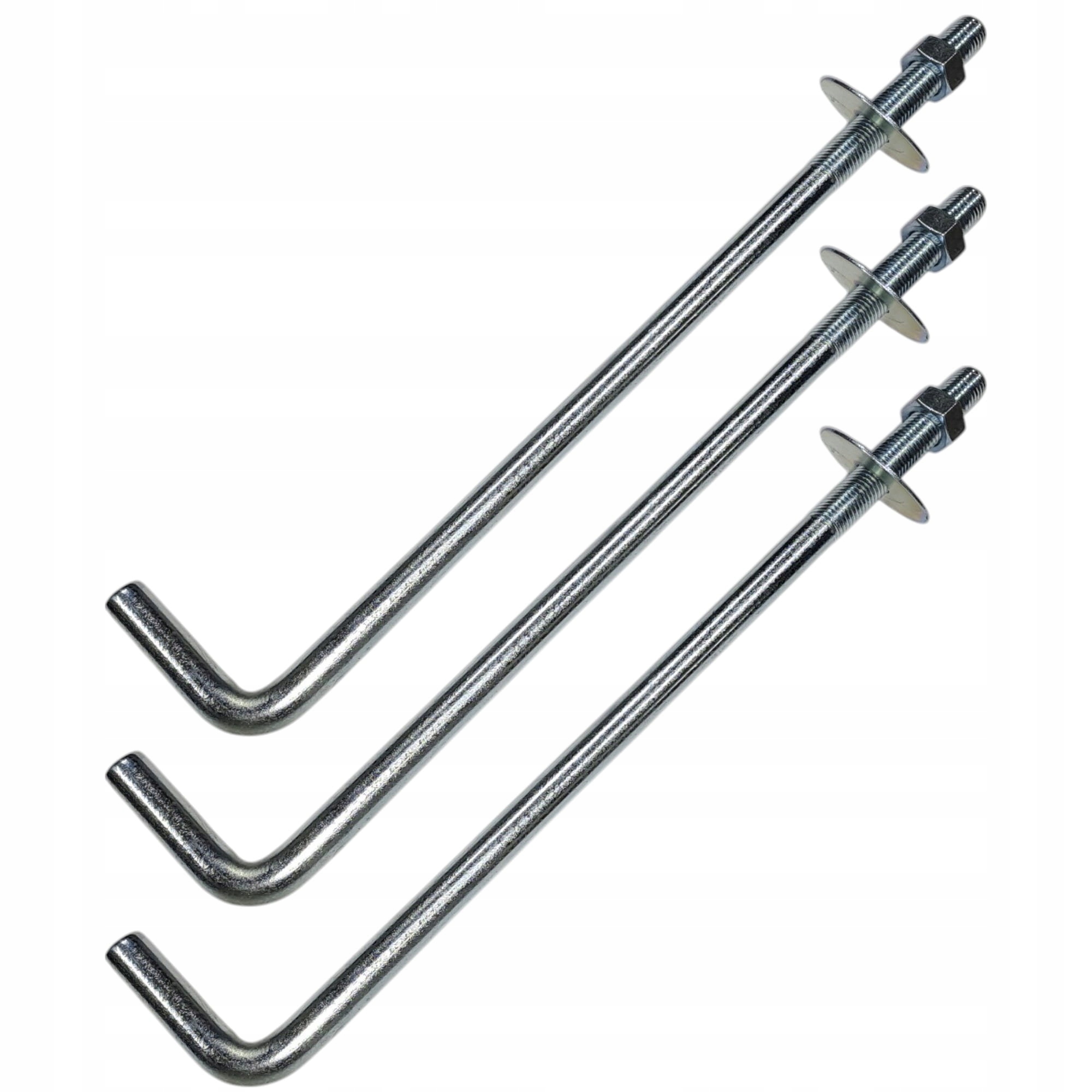 Kotva do zdiva 16x500 šroubový spoj Typ L 10 kusů pozink