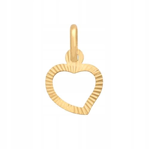 Přívěsek Ze Zlata 585 Ženské srdce jako dárek pro ni k Valentýnu