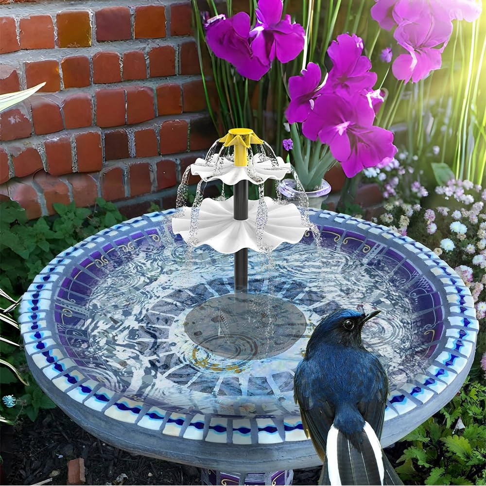 SOLAR POMPA DO OCZKA WODNEGO FONTANNA OGRODOWA NA ZEWNĄTRZ 4W — miniatura 6