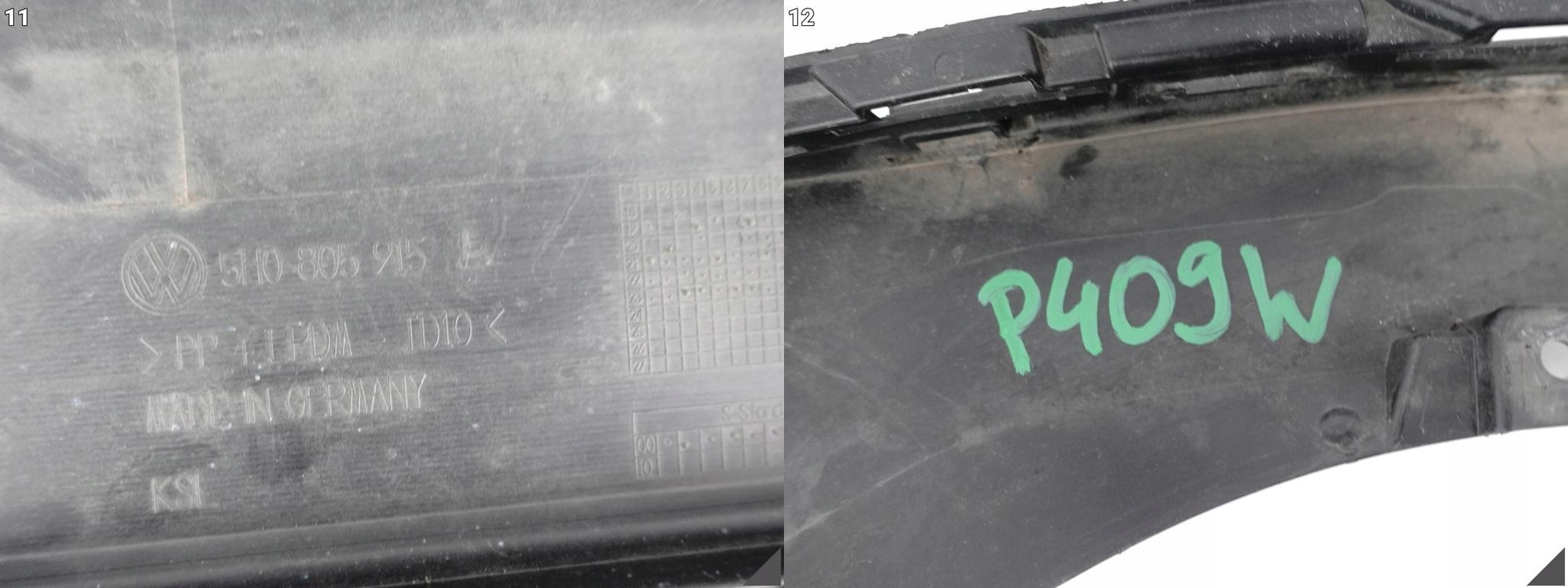 VW GOLF 8 VIII 5H0 R-LINE 20- cover cover below engine front floor bumper