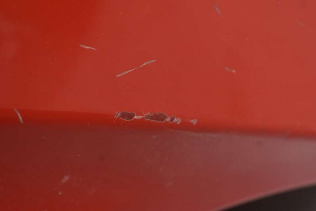 bonnet red KIA CEED 2 II 12-18
