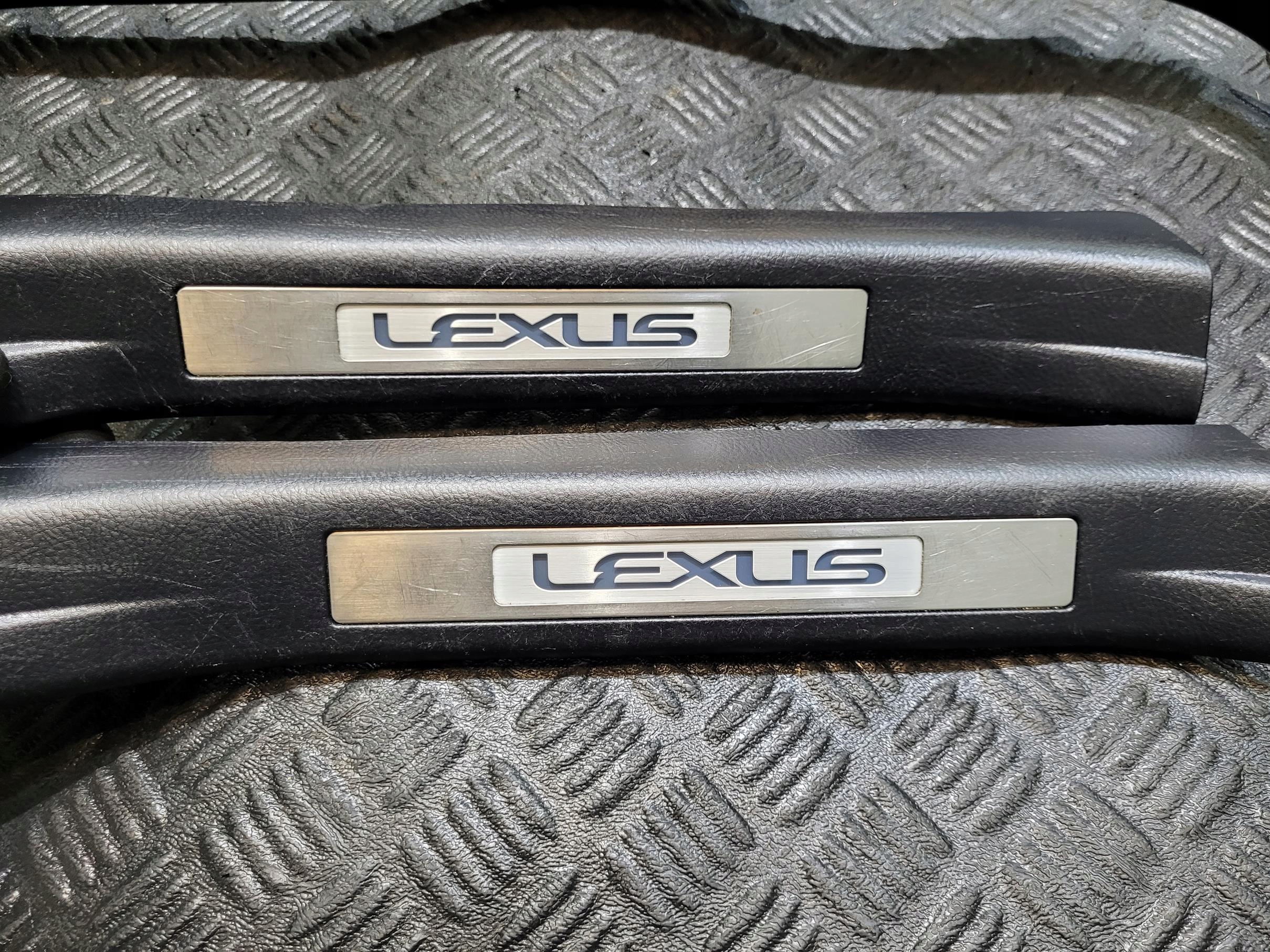 moulding cap threshold front rear part KOMPLET LED LEXUS RX II 300 400 RX400 H