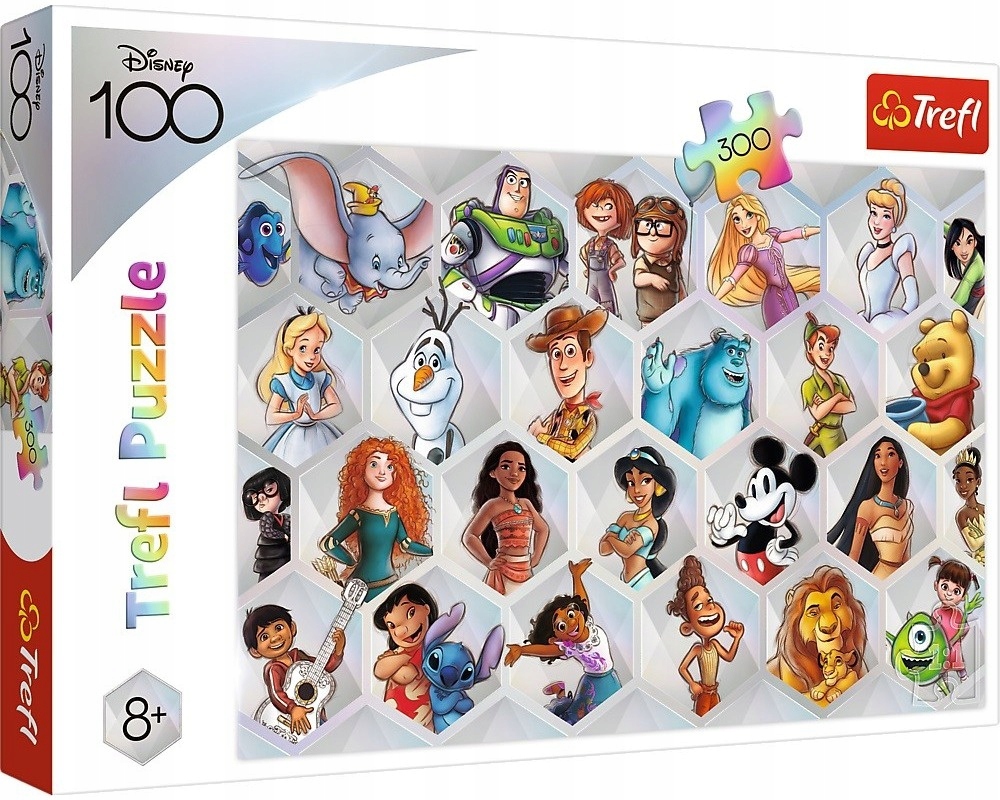 

Puzzle 300 Magia Disney Postacie Z Bajek Trefl