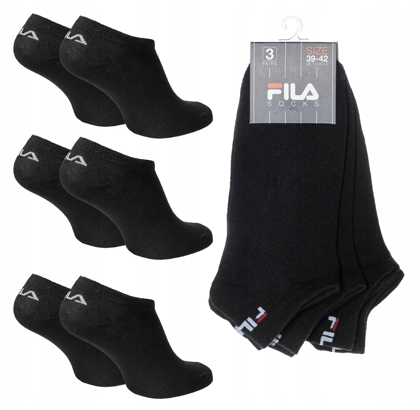 

Fila skarpety męskie stopki 3PAK 43-46 bawełna