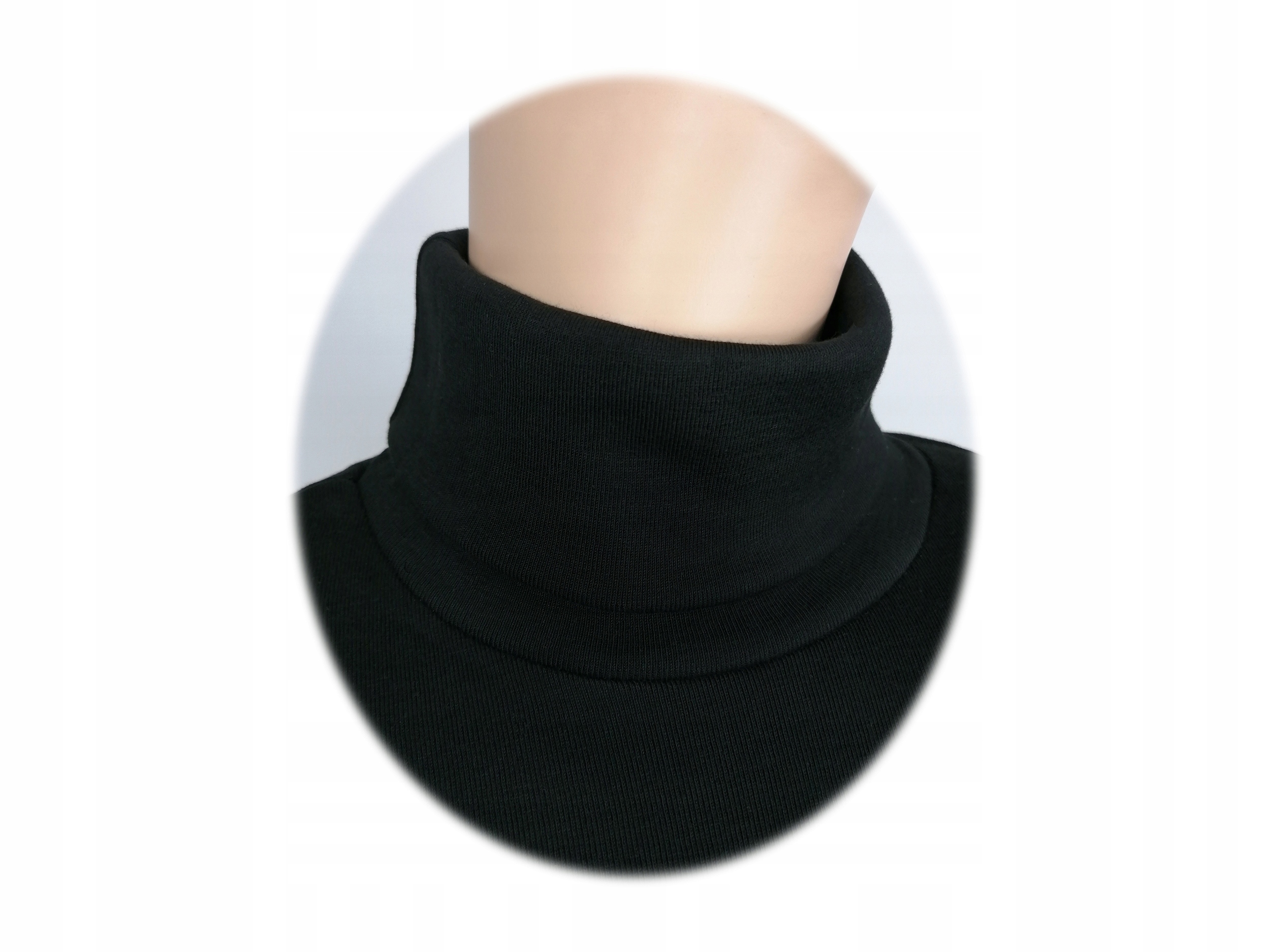 Bawełniany Golf TAI-PAN na długi rękaw czarny XL Rozmiar XL