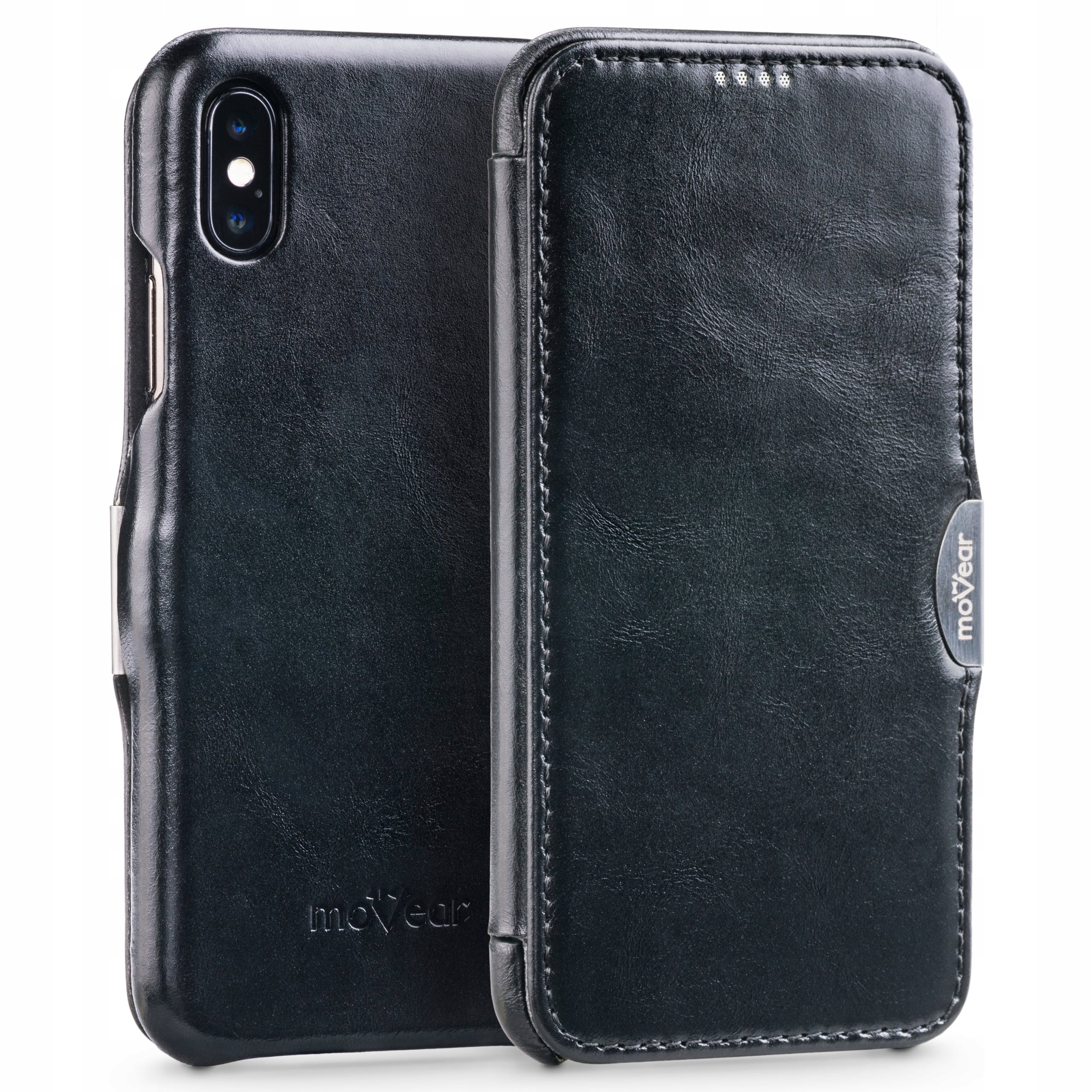 Pouzdro na iPhone Xs Max Obal s kapsou Movear