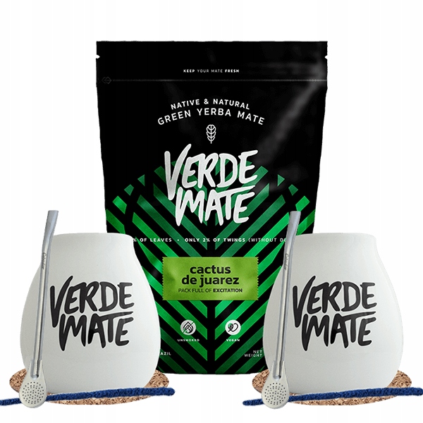 Levně Sada Yerba Mate Verde Mate Cactus tykva 500 g