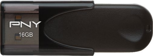 Карта памяти PNY Attaché 4 2.0 16GB 16GB USB 2.0 черный