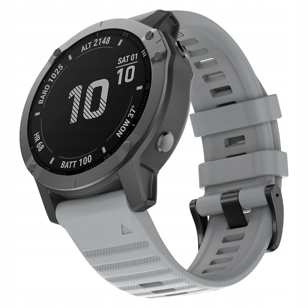 PASEK SILIKONOWY EASYFIT QUICKFIT DO GARMIN FENIX 3 5X 6X 6X 7X PRO |KOLORY Szerokość 26 mm