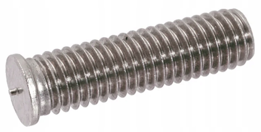 Kołki do zgrzewania M8x30 mm A2 nierdzewne Iso 13918 Pt Solidne 100 szt.
