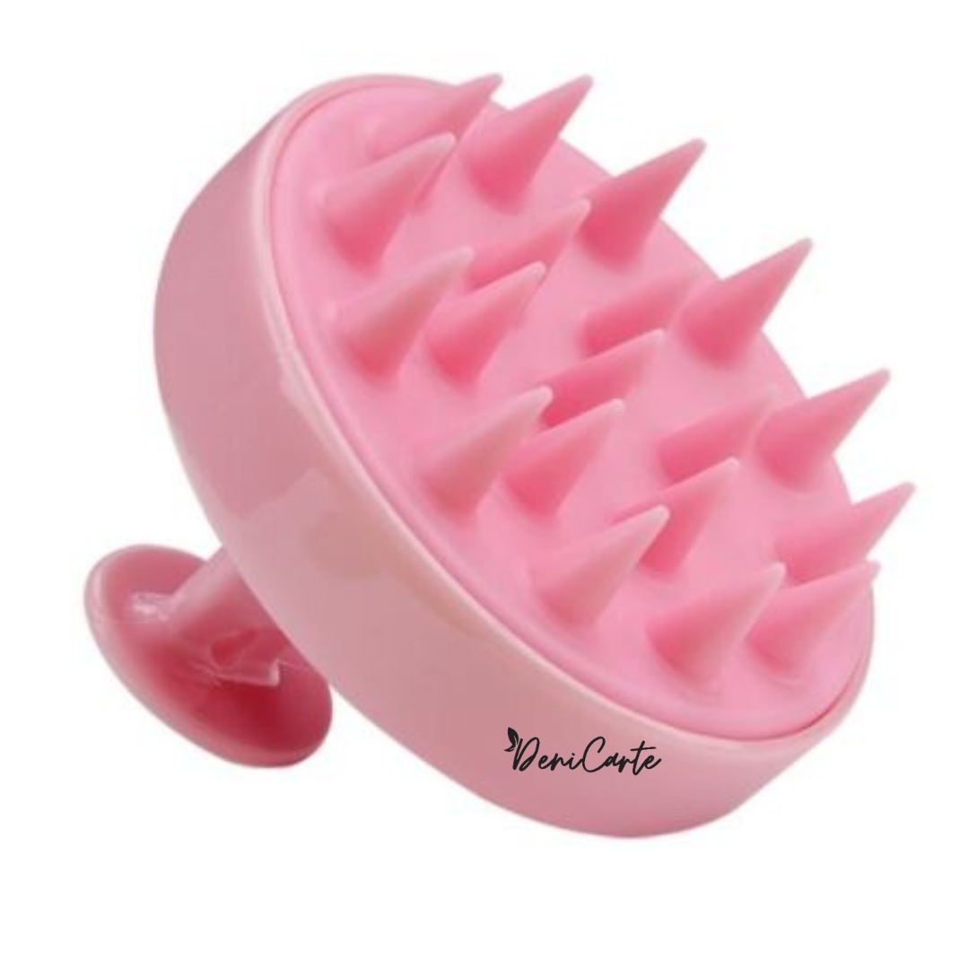 SZCZOTKA MASAŻER DO MYCIA WŁOSÓW GŁOWY MASEK WCIEREK, PEELING CIAŁA