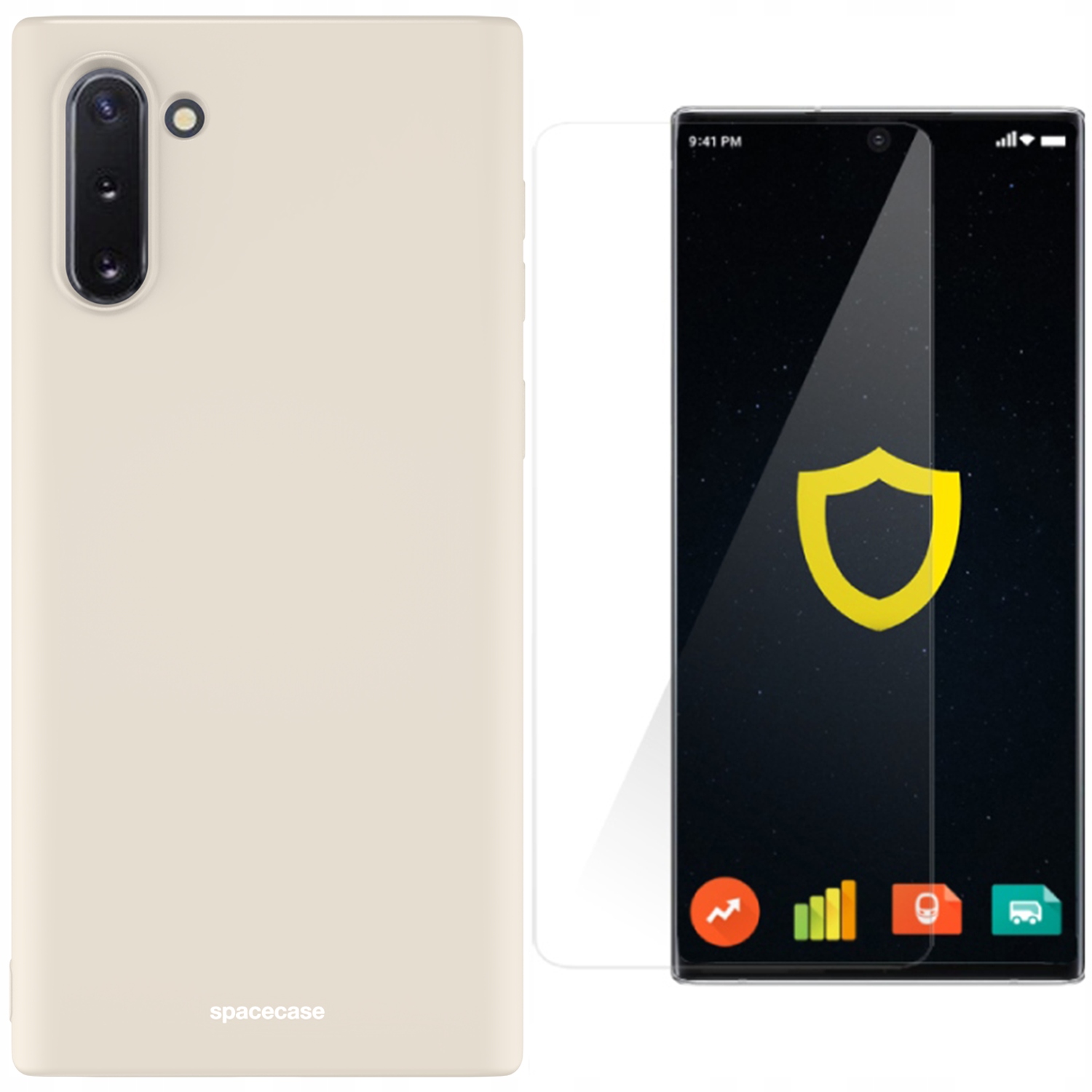 

Etui Matowe Spacecase Do Galaxy Note 10 Folia