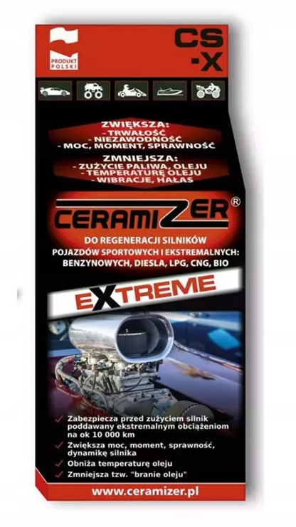 Церамайзер CS-X для восстановления спортивных двигателей
