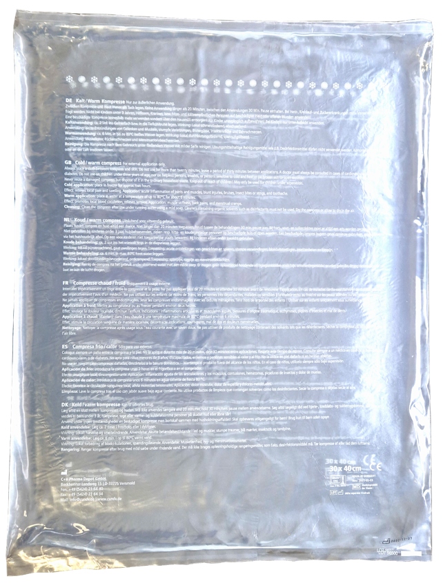 

Kompres Okład Żelowy Ciepło Zimno 30X40 Niemiecki